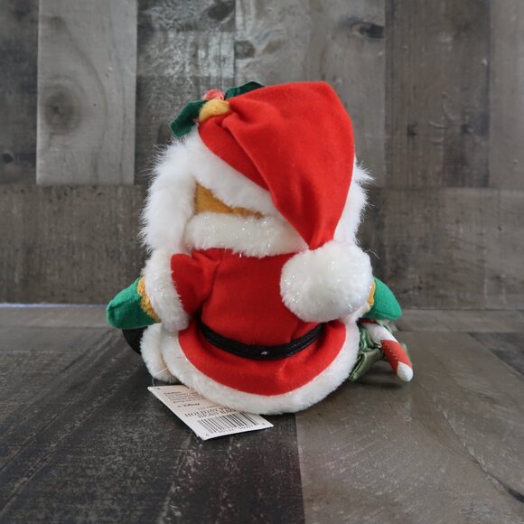 Disney Parks Winnie the Pooh Holiday Bean Plush Original Tags Small Christmas - Picture 6 of 10